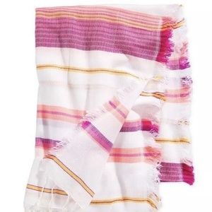 Collection XIIX Convertible Beach Bestie Blanket/Cover Up Orange Spark ONE SIZE